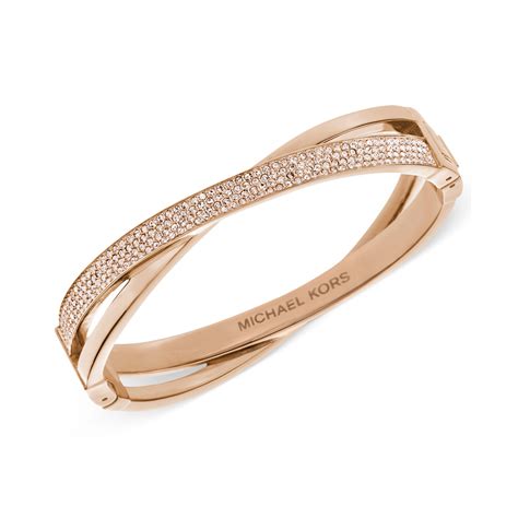 michael kors belt bracelet rose gold|michael kors bracelet sale.